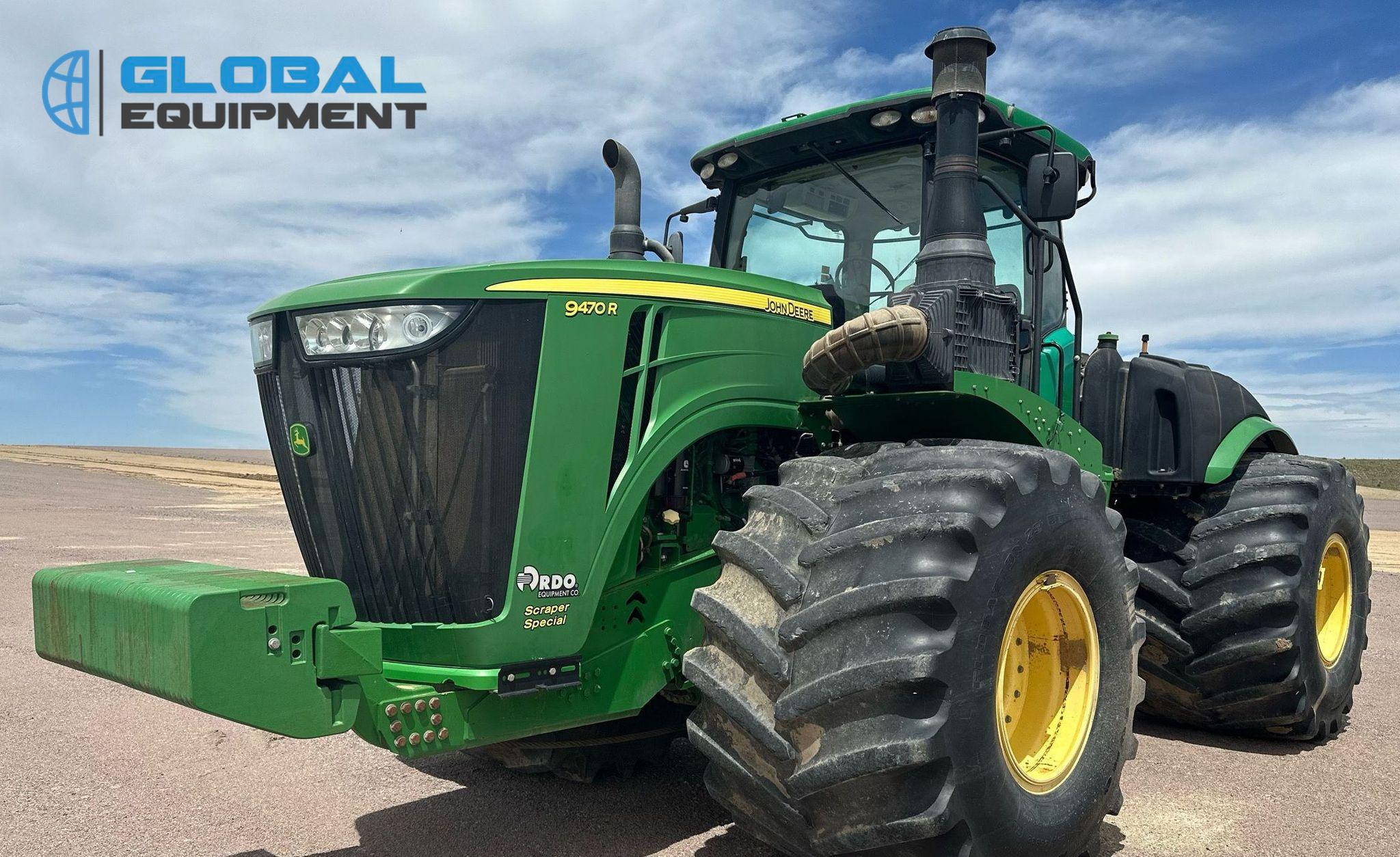 2017 John Deere 9470R Scraper Special 4WD Tractor